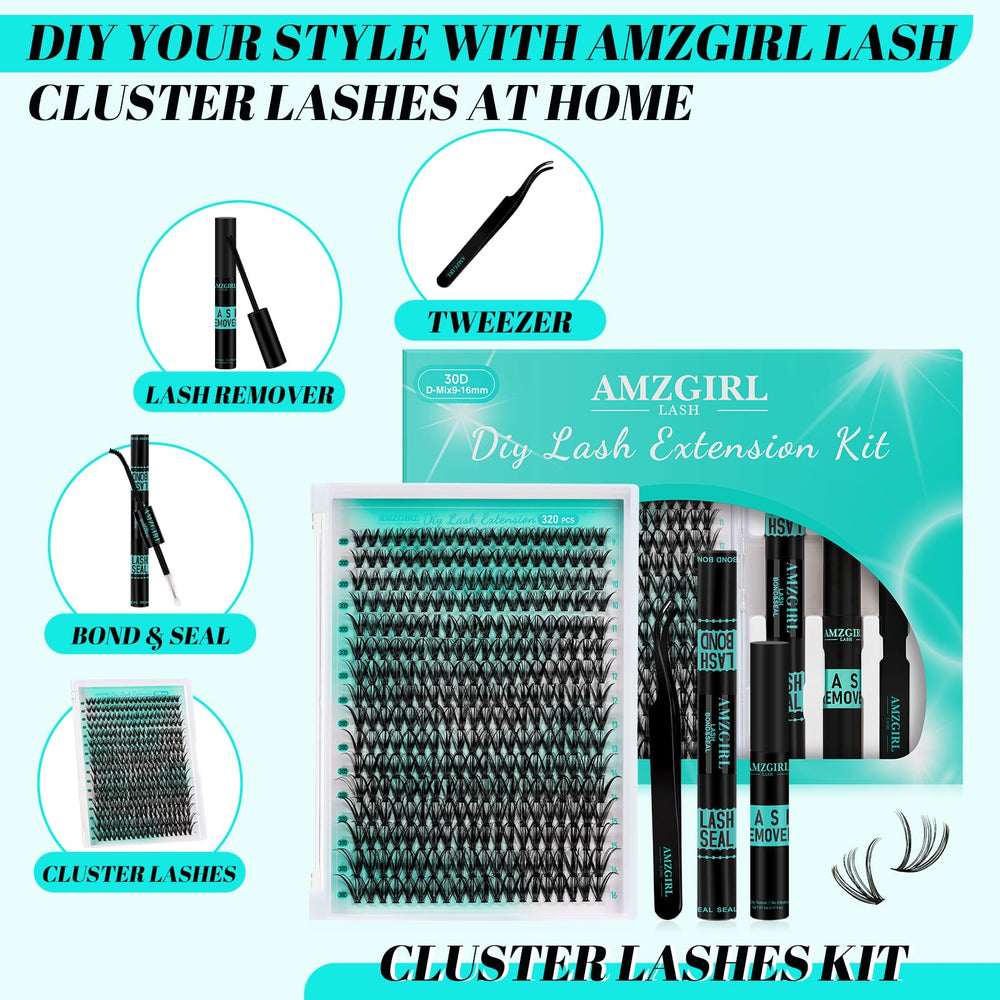 AMZGIRL D curl cluster close-up highlighting fluffy texture for volume