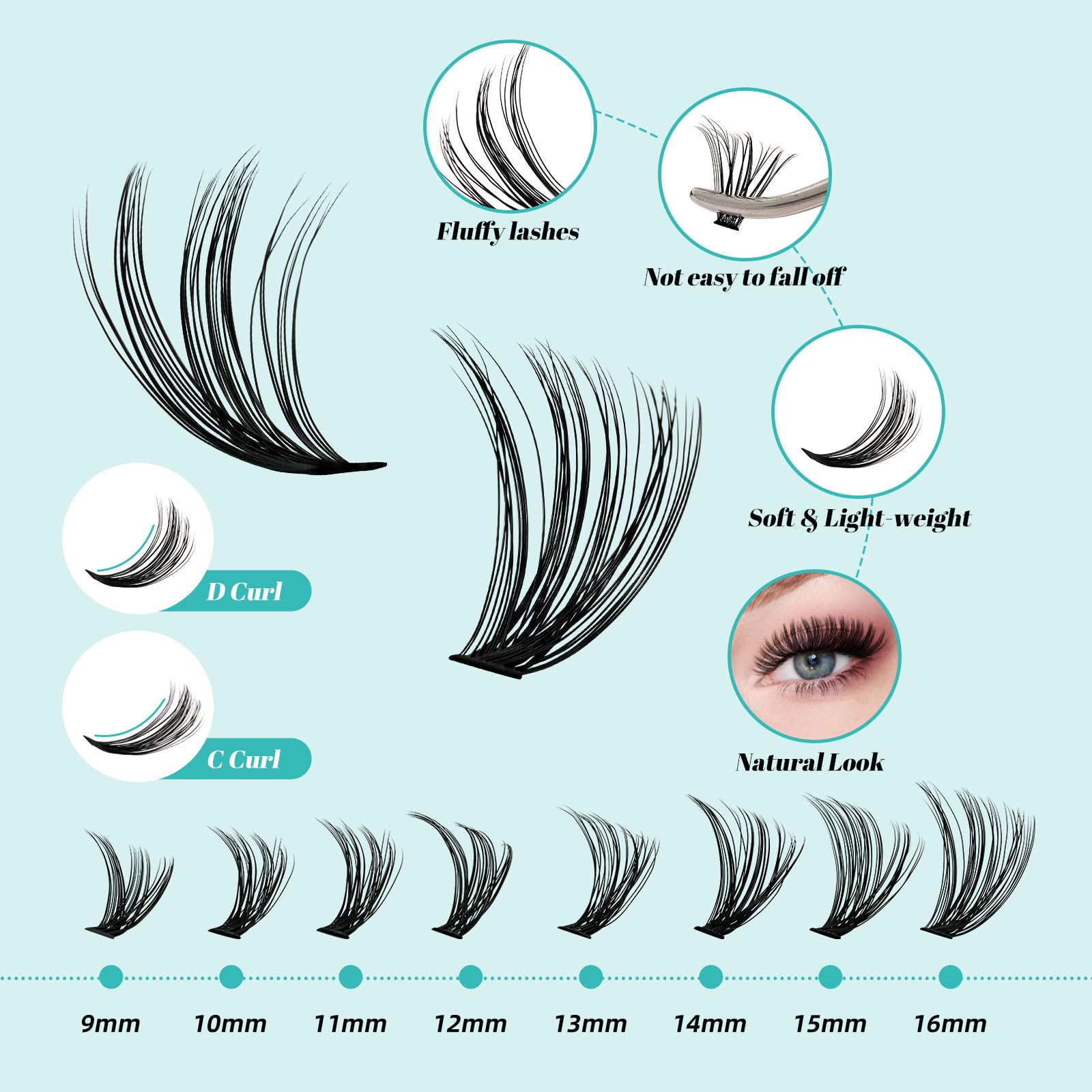 AMZGIRL LASH remover and applicator showing easy removal control