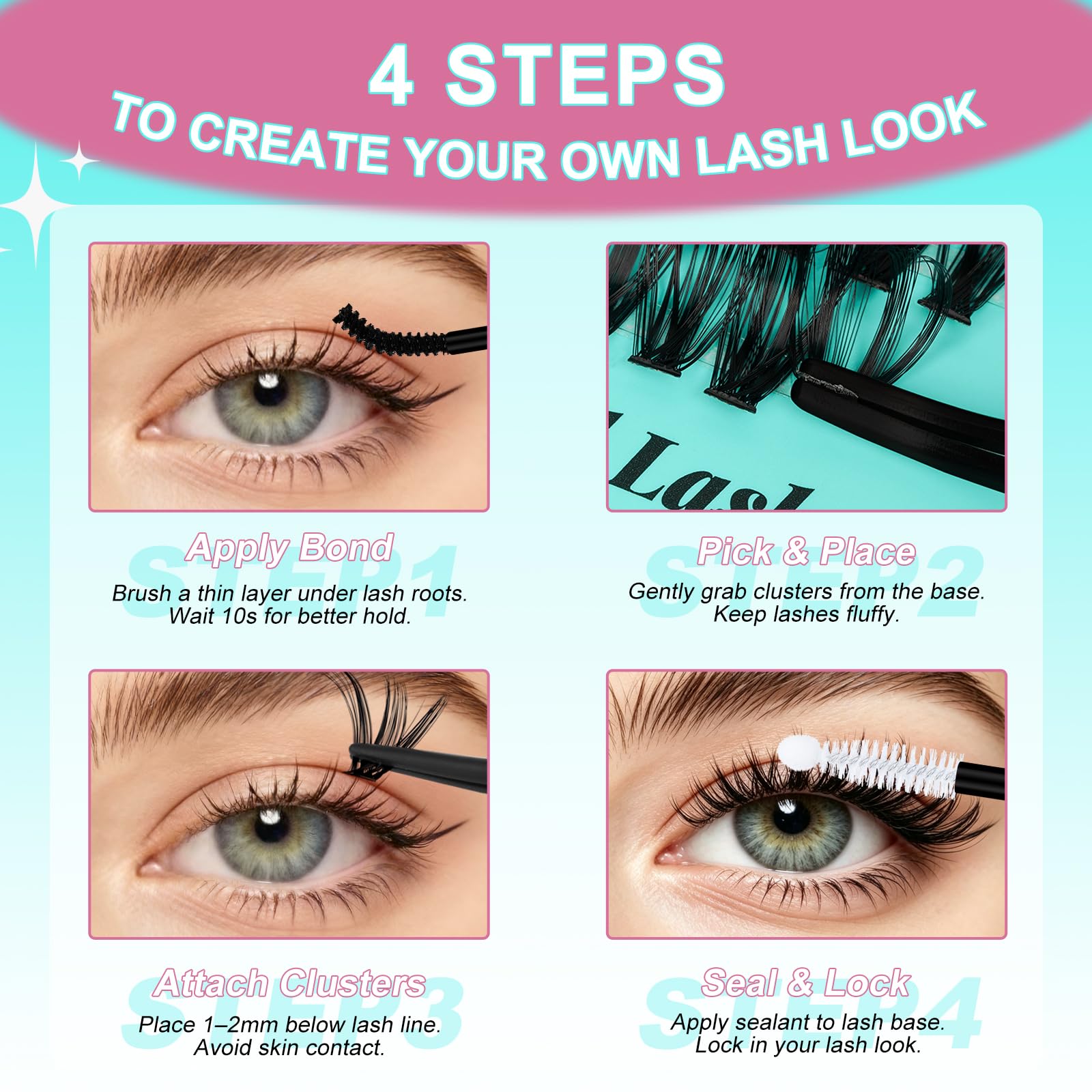 AMZGIRL lash fiber texture close-up highlighting soft feel