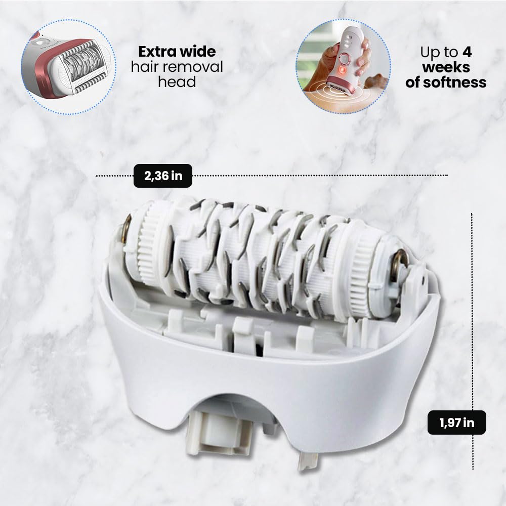 ANAKEL HOME head held in hand for scale illustrating compact design and easy handling
