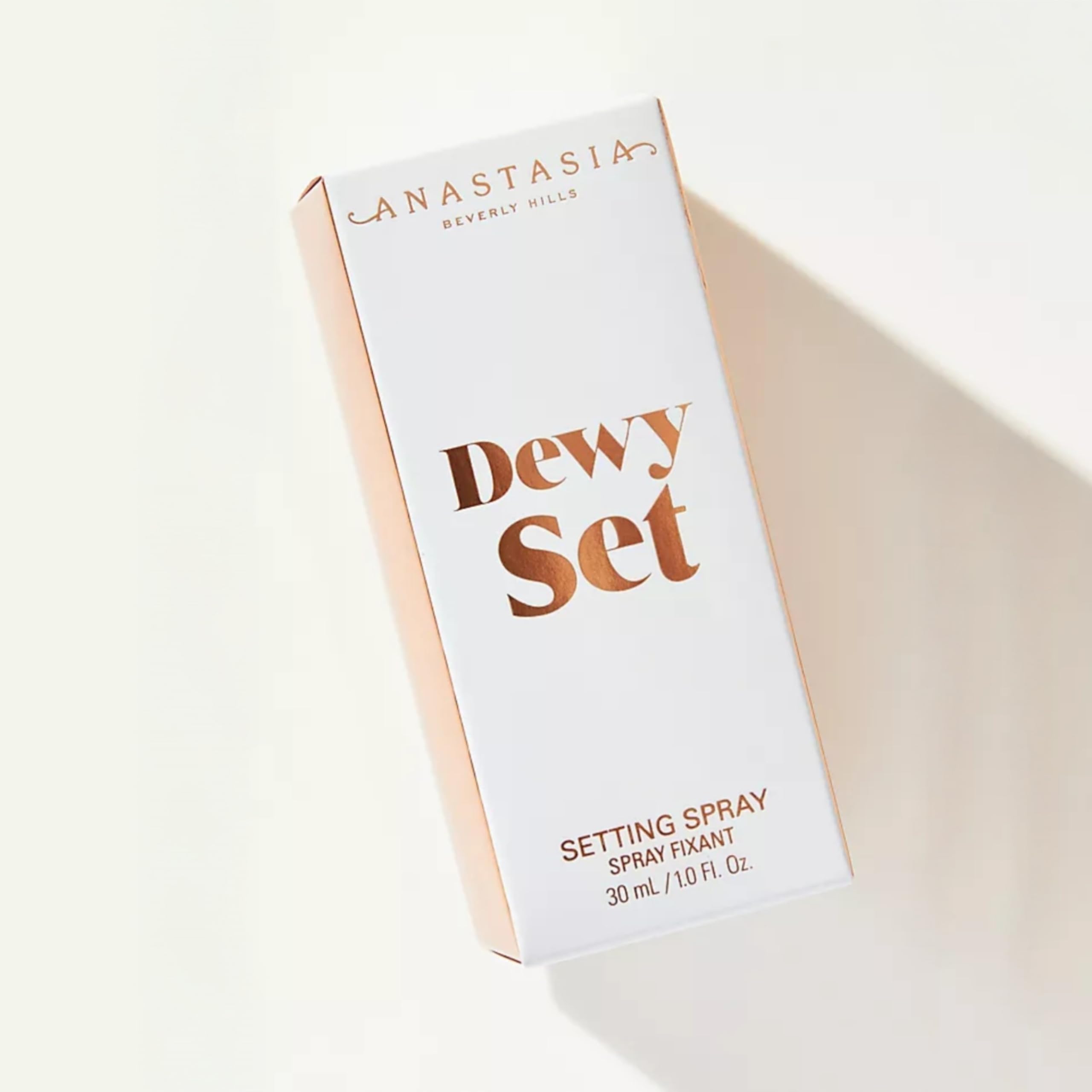 Anastasia Beverly Hills in-use application on model, showing instant hydrated, natural finish