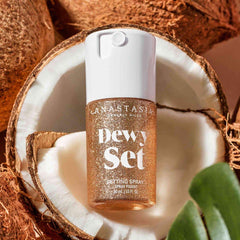 Anastasia Beverly Hills mist close-up demonstrating ultra-fine spray for even makeup setting