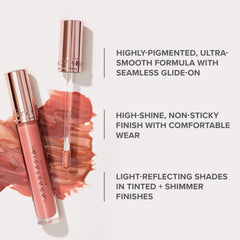 Anastasia Beverly Hills close-up of gloss texture showing smooth, non-sticky finish