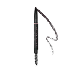 Anastasia Brow Definer front view showing slim retractable pencil and spoolie for easy shaping
