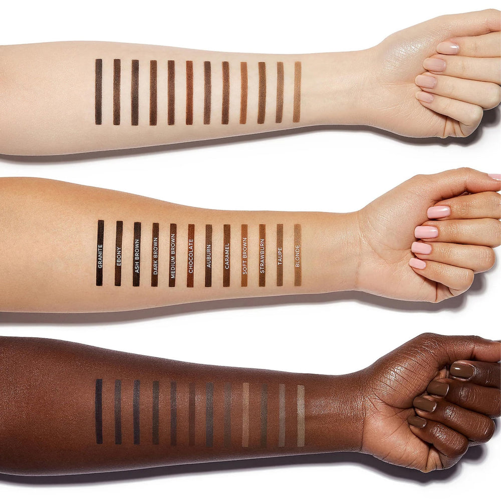 Anastasia Beverly Hills Brow Definer Mini used to create microstrokes for defined brows