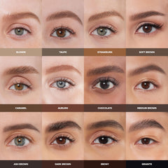 Anastasia Beverly Hills Brow Definer Mini dense spoolie detail blends pigment for natural finish