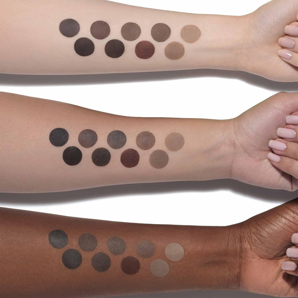 Anastasia Beverly Hills brow gel application on model for natural fullness