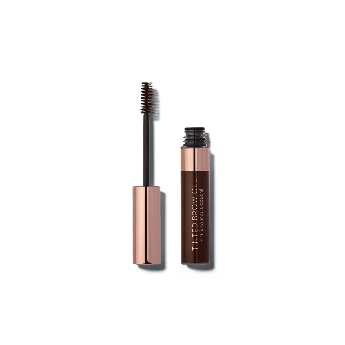 Anastasia Beverly Hills front packaging showing tinted brow gel, clear branding and benefit of dimension