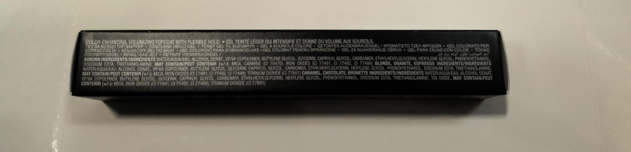 Anastasia Beverly Hills tinted gel texture swirled to show smooth blendability