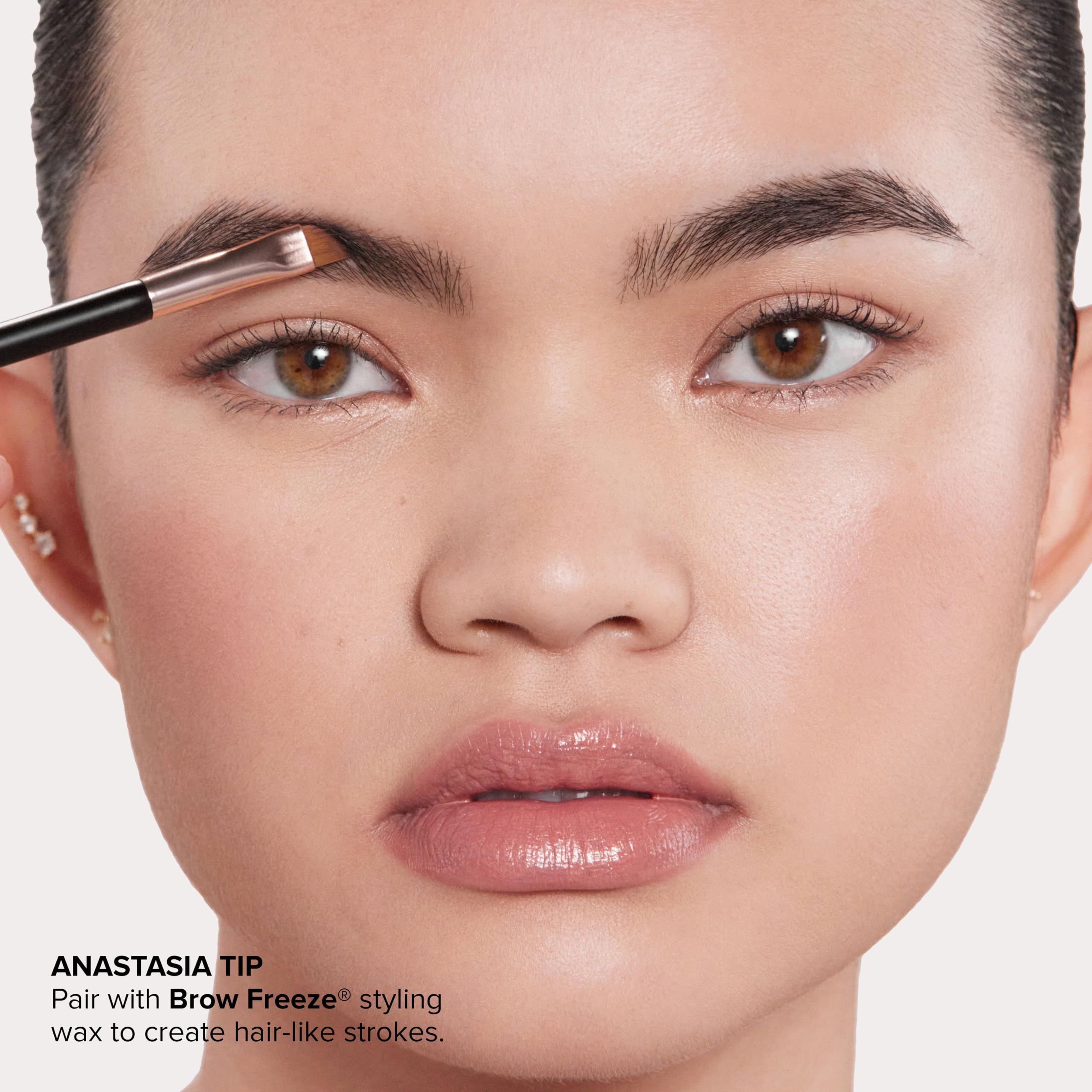 Anastasia Beverly Hills compact in hand showing travel-friendly size