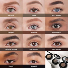 Anastasia Beverly Hills swatches on skin demonstrating mixable tones benefit custom color matching