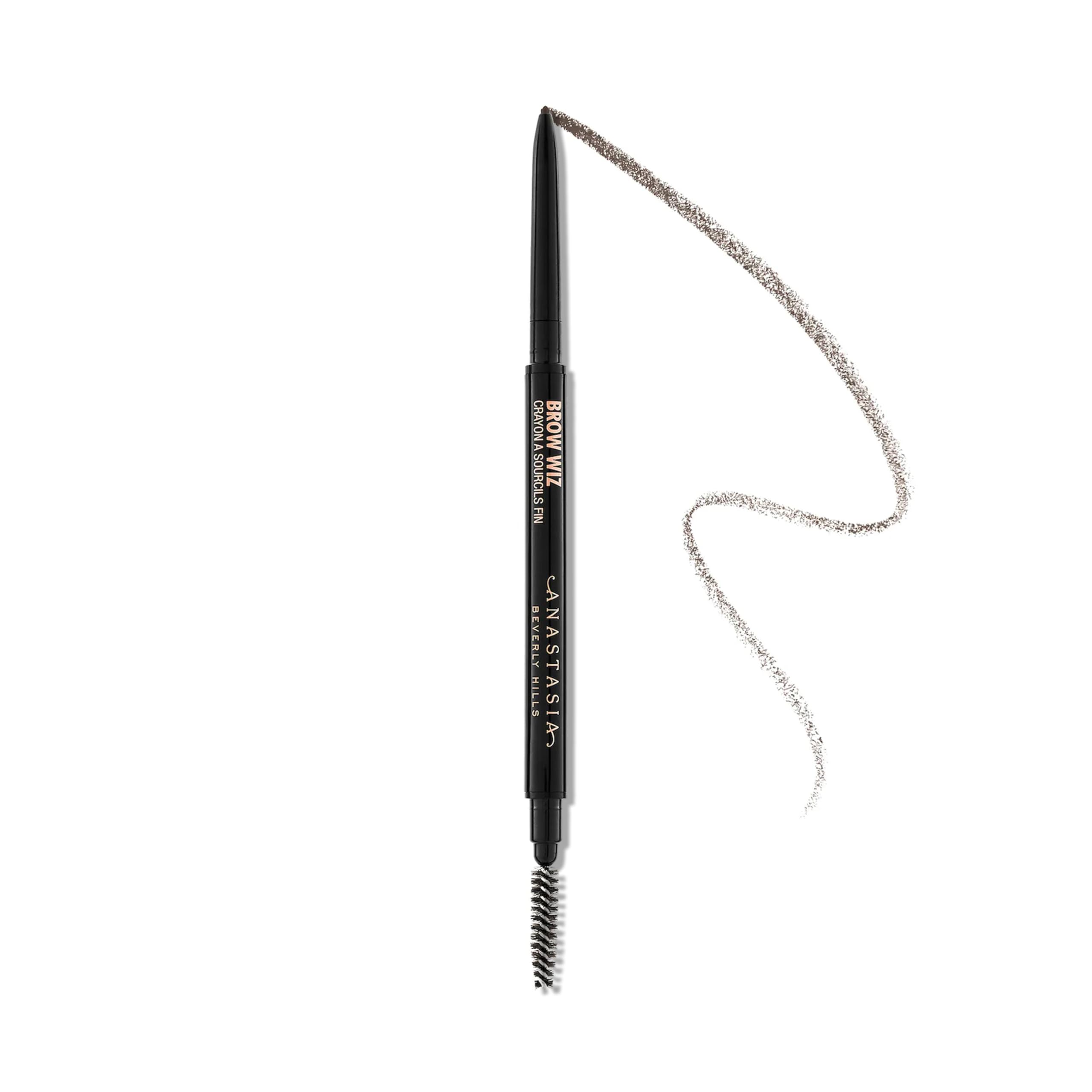 Anastasia Beverly Hills Brow Wiz front packaging showing slim pencil for precision