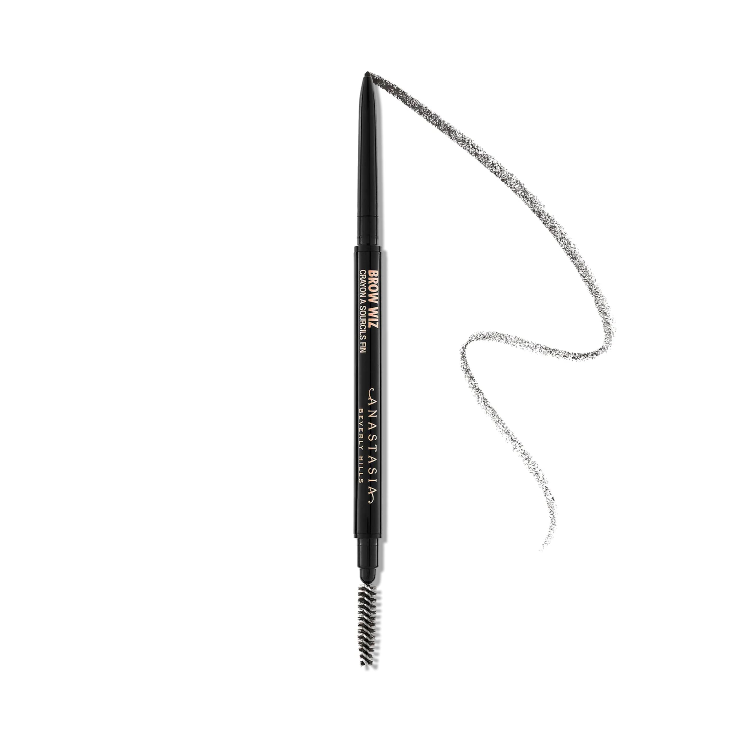 Anastasia Beverly Hills Brow Wiz front view showing sleek pencil and cap for precise application