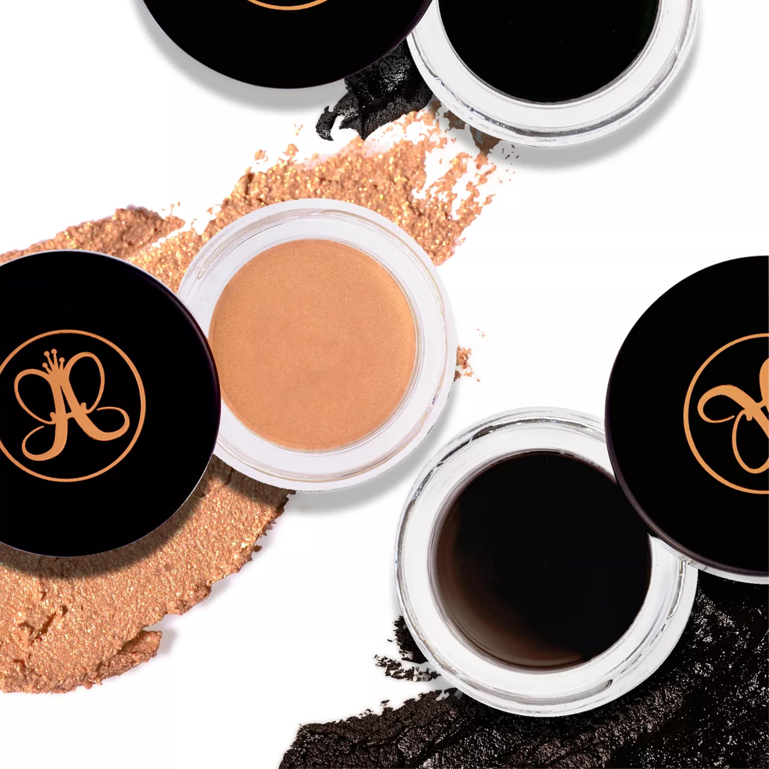 Anastasia Beverly Hills label close-up showing ingredients and product claims