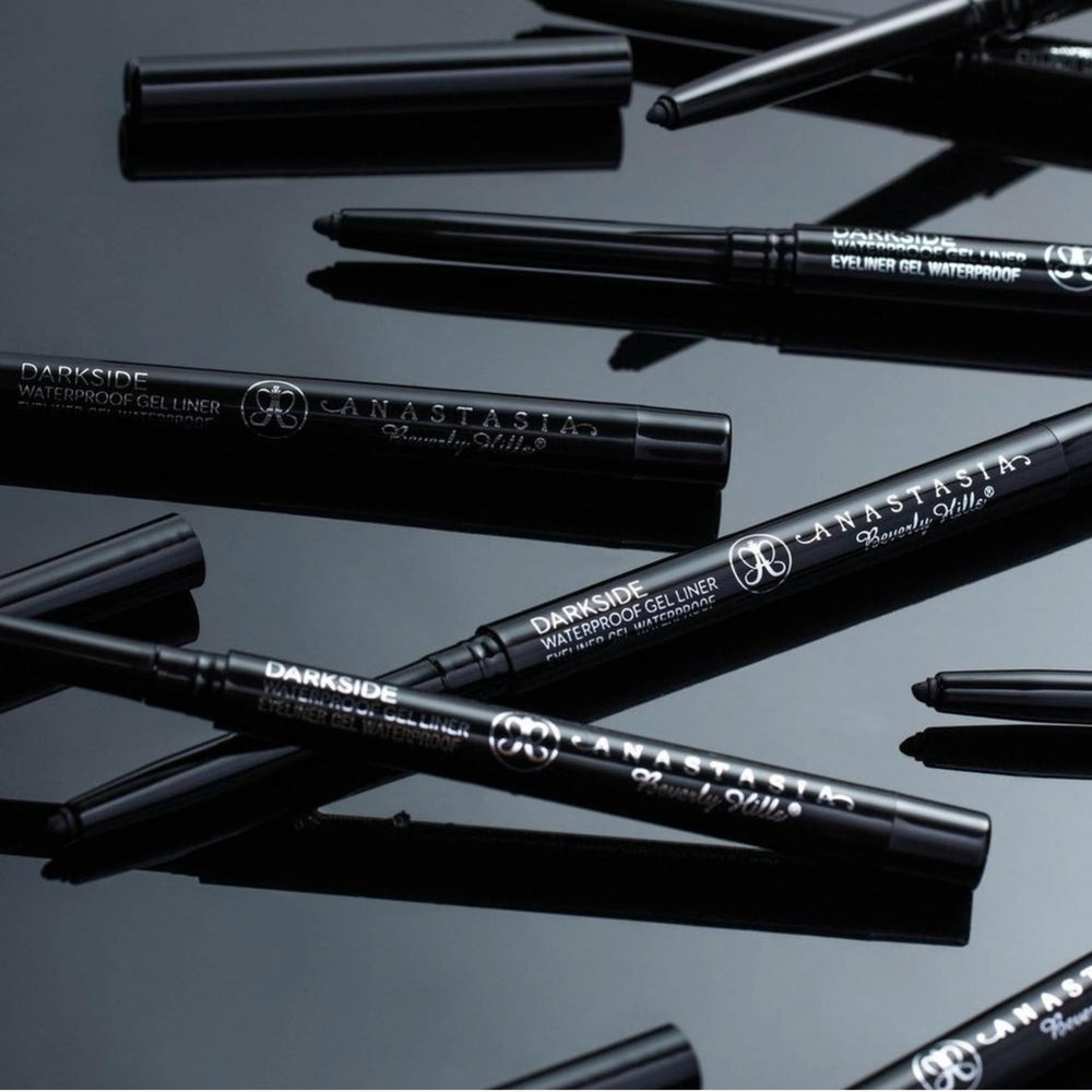 Anastasia Beverly Hills Darkside used to create a sharp winged eyeliner for dramatic definition