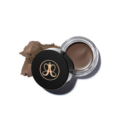 Anastasia Beverly Hills dipbrow front jar showing sleek packaging and benefit of professional hold