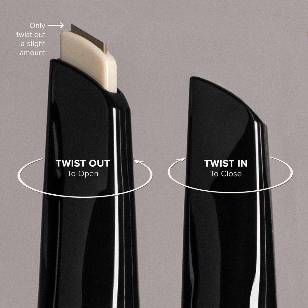 Anastasia Beverly Hills fine stroke on skin demonstrating realistic hair effect