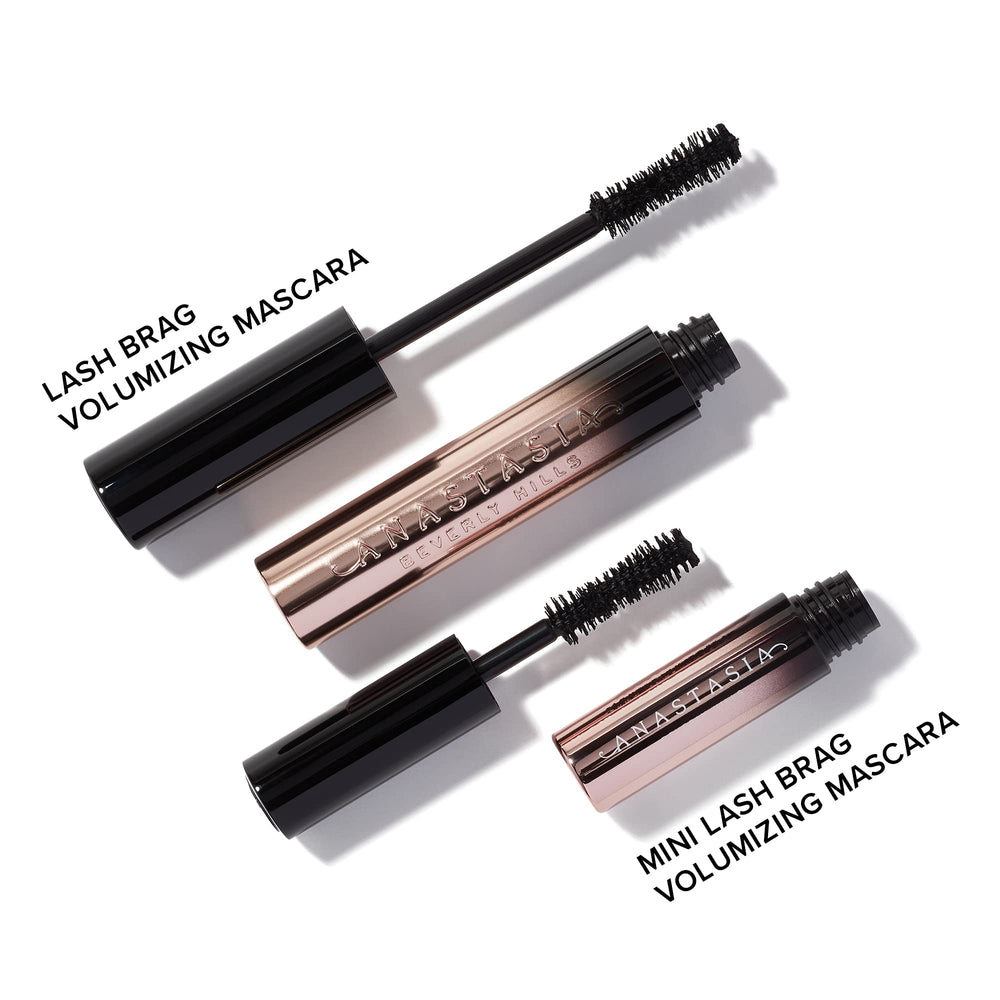 Anastasia Beverly Hills mascara texture on hand illustrating rich black pigment