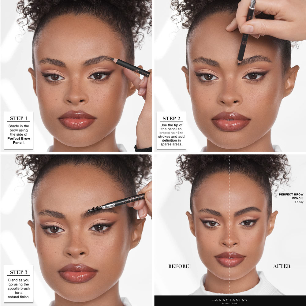 Anastasia Beverly Hills close-up of sharpened tip for precise strokes