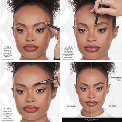 Anastasia Beverly Hills close-up of sharpened tip for precise strokes