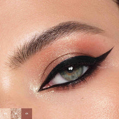 Anastasia Beverly Hills swatches on arm demonstrating intense pigment and blendability