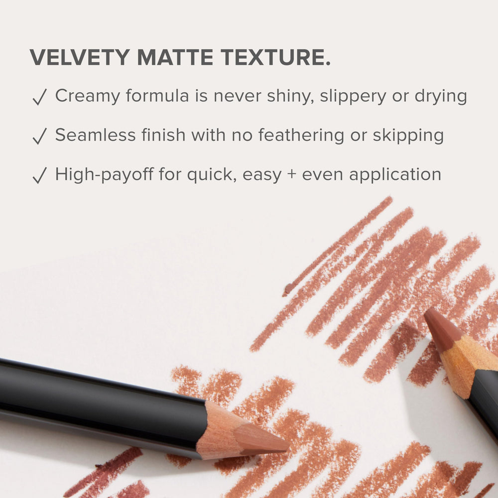 Anastasia Beverly Hills velvet texture stroke showing creamy glide benefit