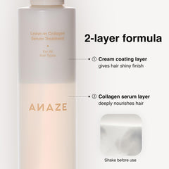 ANAZE texture showing cream and water drop for lightweight absorption benefit fast hydration
