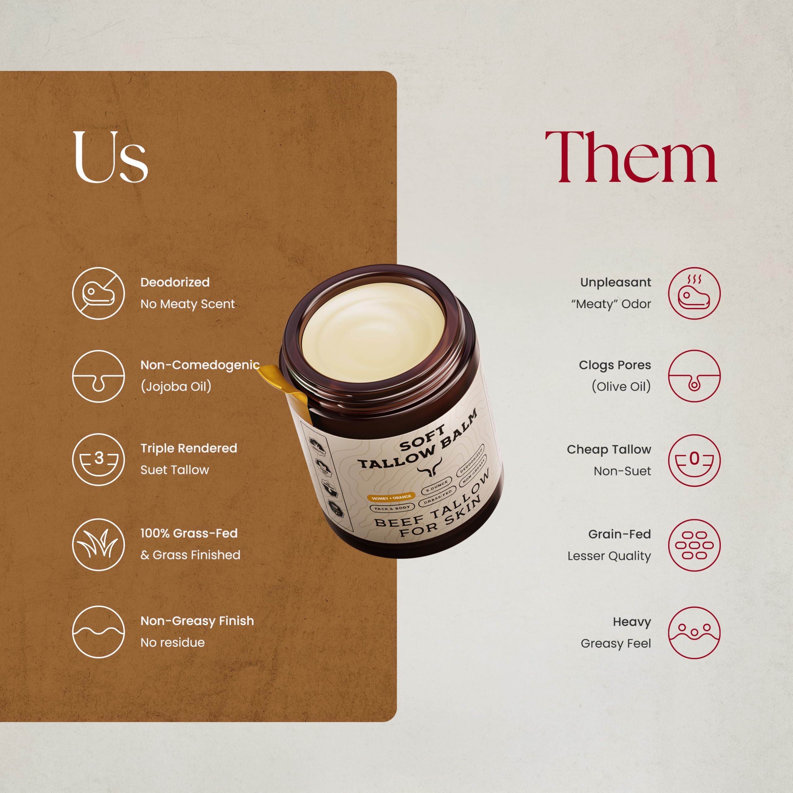 Ancestral Haven label detail showing ingredient transparency and trust