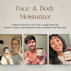 Ancestral Haven close-up texture showing creamy balm for easy absorption