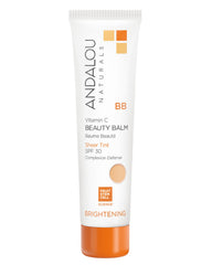 Andalou Naturals front packaging showing BB balm SPF 30 for daily protection