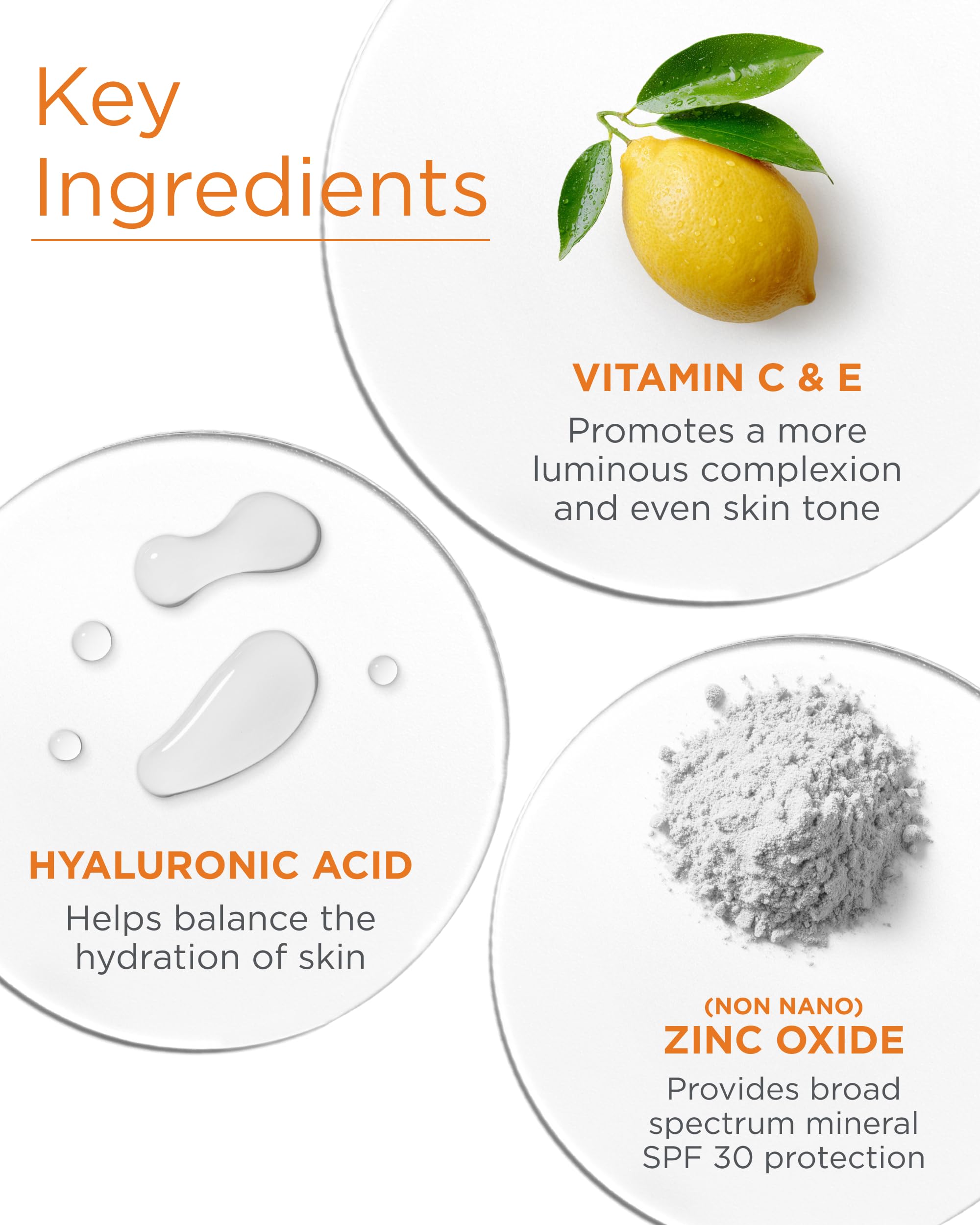 Andalou Naturals vitamin C visual highlighting antioxidant brightening benefits