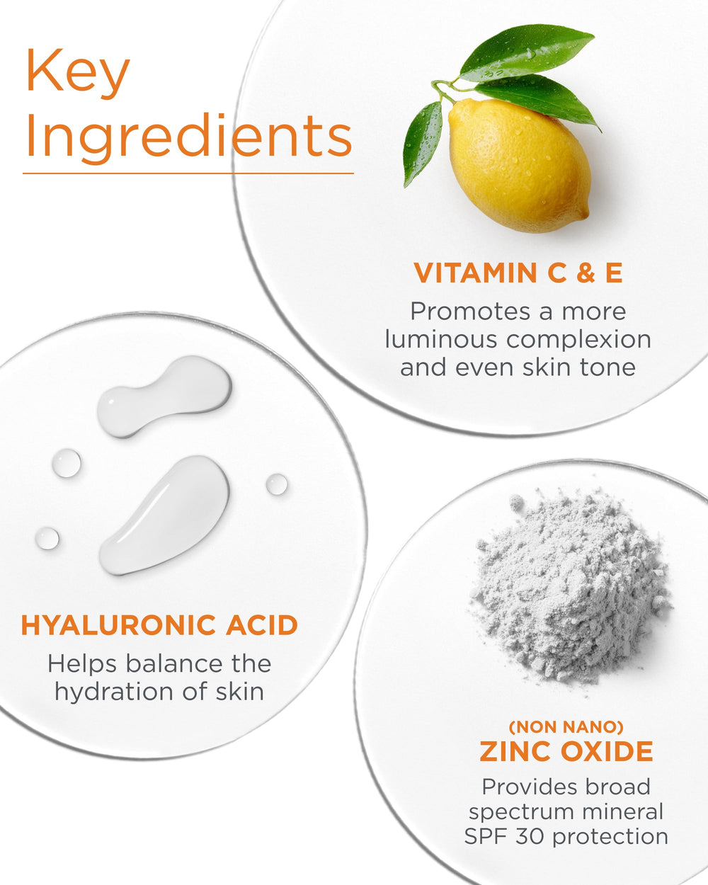 Andalou Naturals vitamin C visual highlighting antioxidant brightening benefits