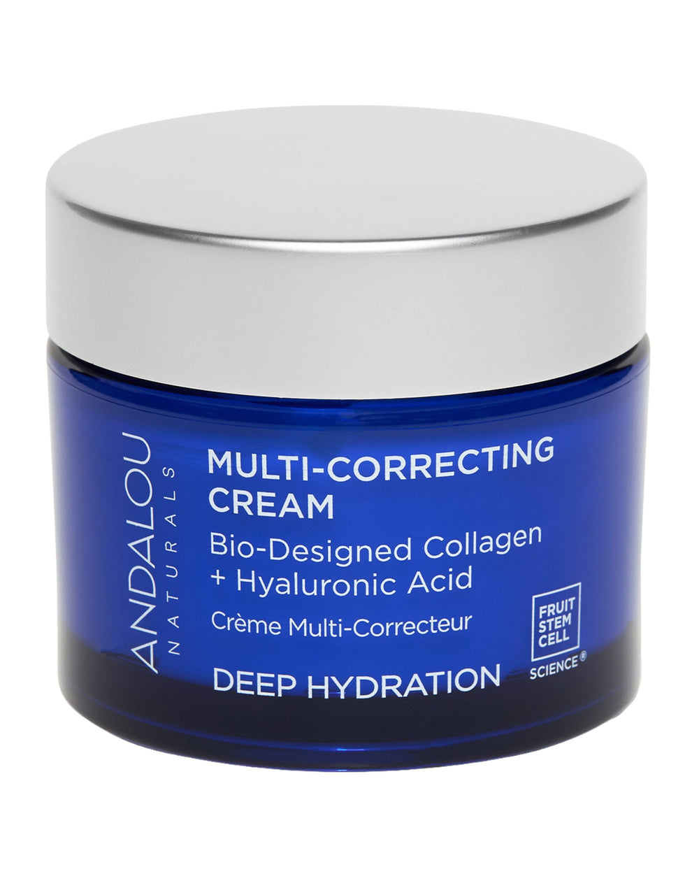 Andalou Naturals front jar showing product packaging and hydration benefit
