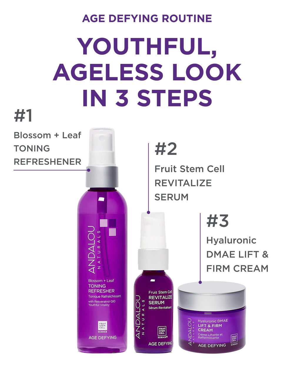 Andalou Naturals serum texture close-up for lightweight absorption benefit