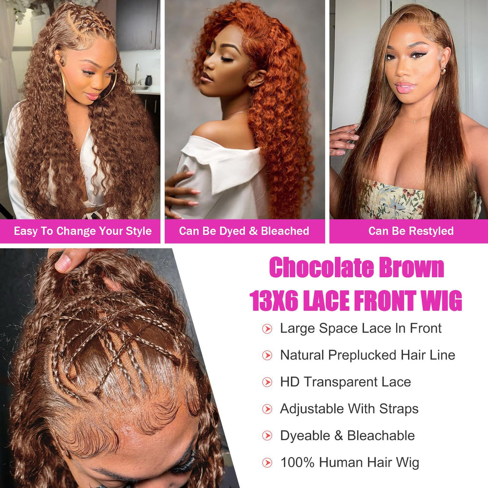 Anderah model wearing wig styled for everyday elegant look and comfort