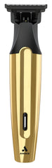 Andis 562442 front view showing gold finish and slim design for elegant control