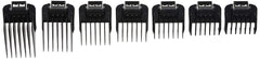 Andis close-up of comb teeth showing durable build for consistent trims