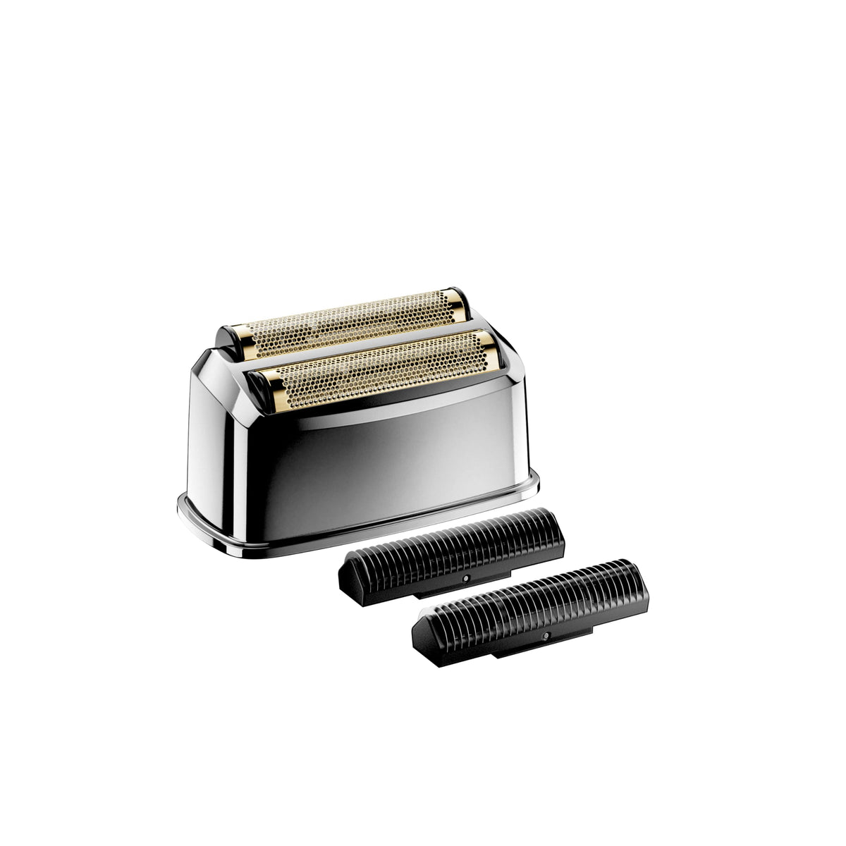 Andis front packaging showing replacement foil and cutter, ensuring quick restoration