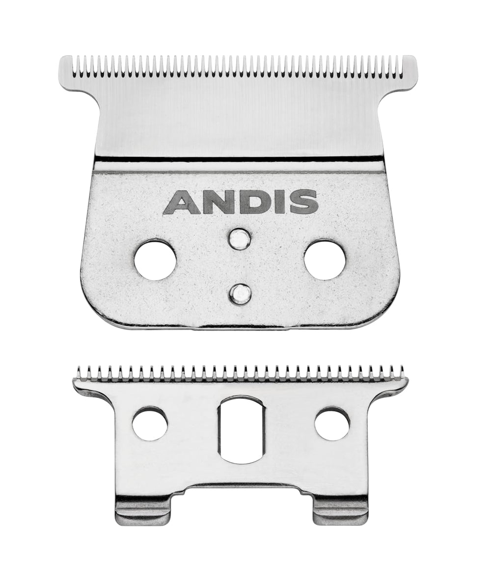 Andis GTX blade front view showing replacement blade and durable design for reliable cuts
