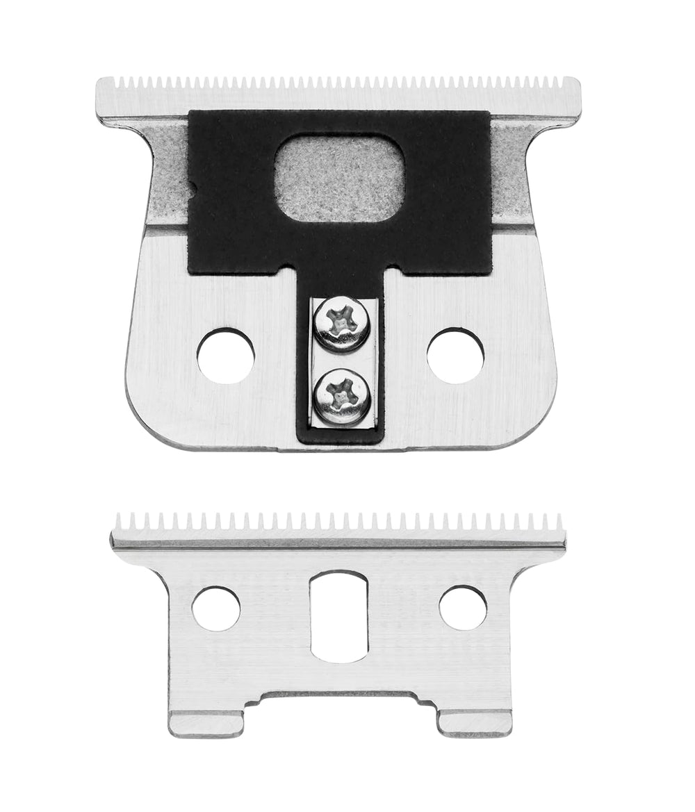 Andis blade mounted on trimmer in use for precise outlining