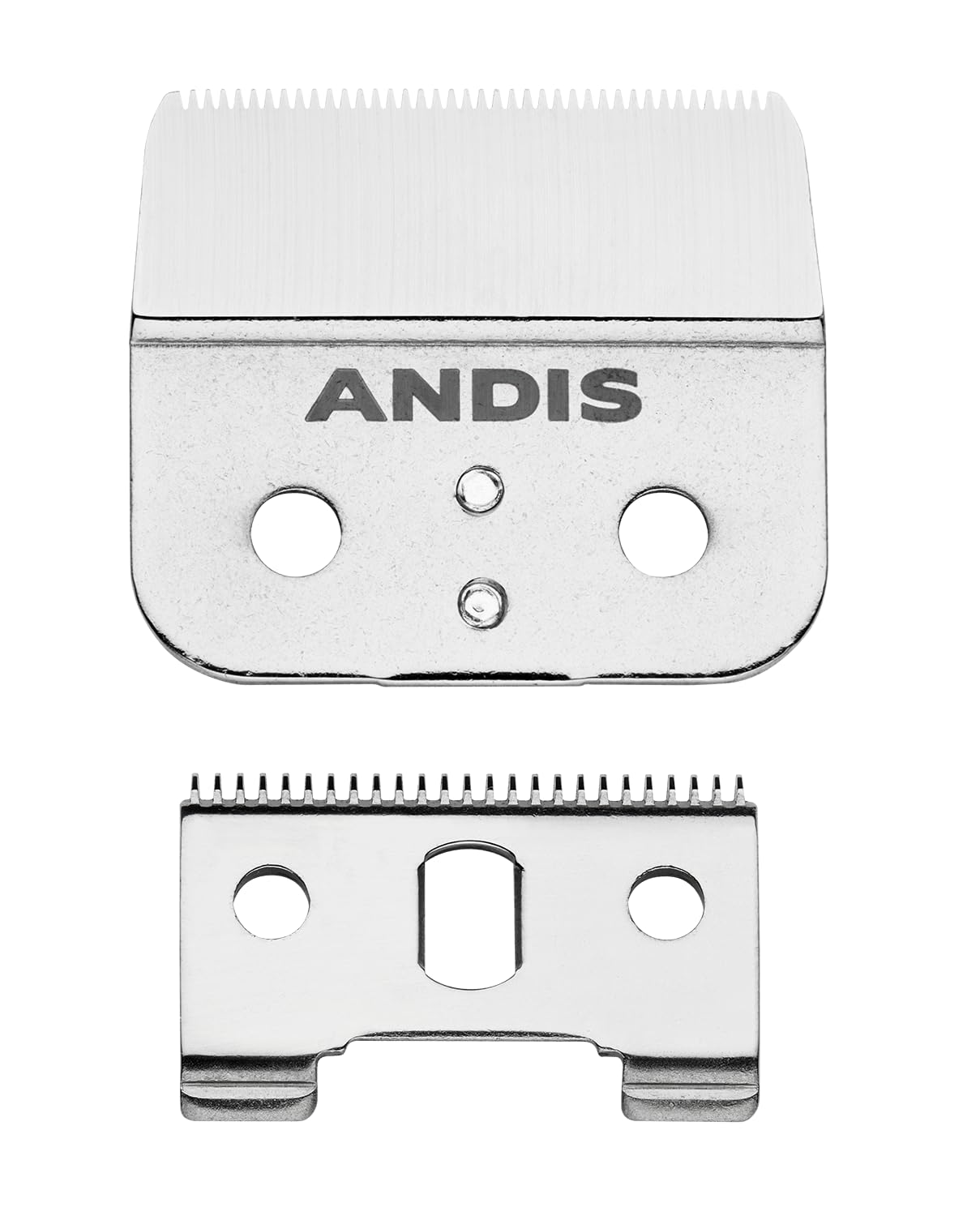 Andis outliner II front view showing blade edge for precise outlining