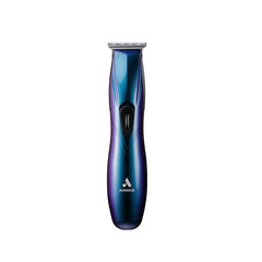 Andis Slimline Pro close-up of T-blade showing cutting edge benefit for sharp outlines