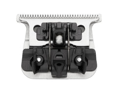 Andis T-blade close-up of teeth highlighting carbon stainless sharpness benefit