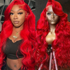 ANDRIA close-up of 13x4 HD lace parting for realistic scalp look