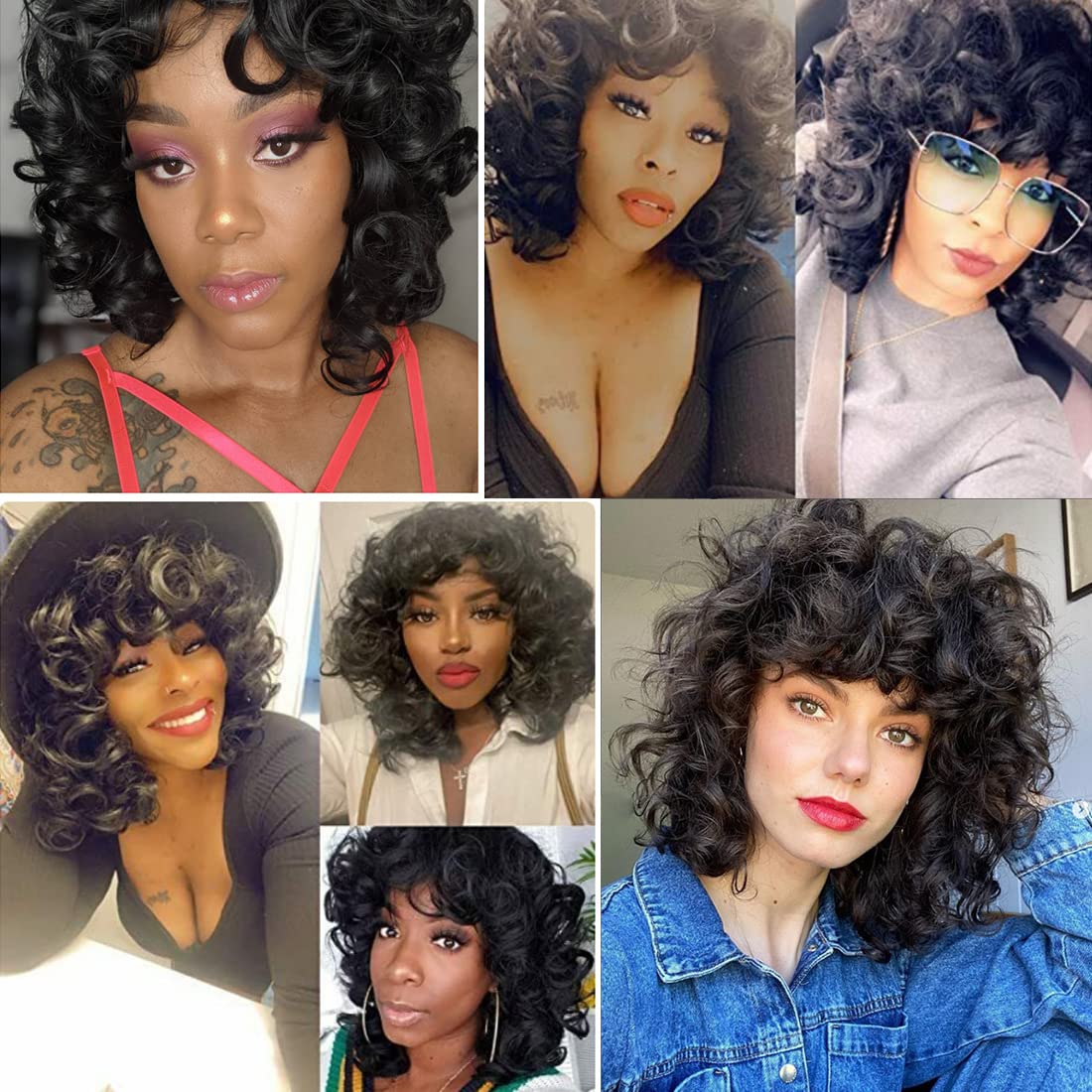 andromeda lifestyle image wearing wig outdoors for confident style