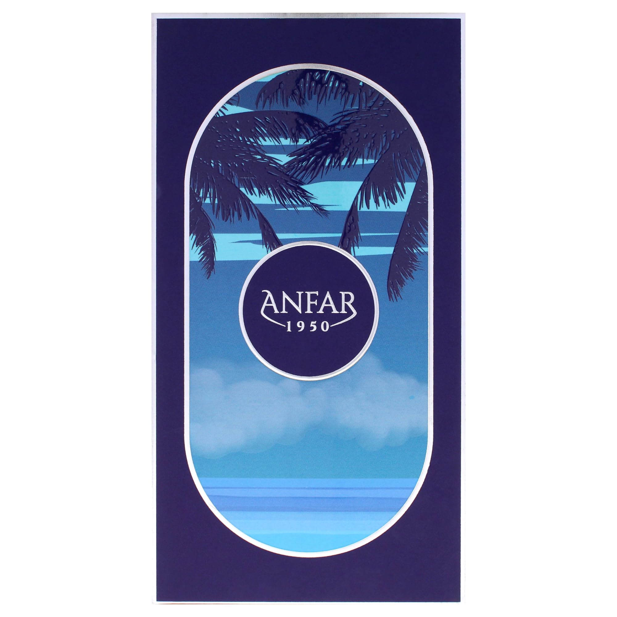 Anfar bottle in hand showing 3.4 oz scale and travel-friendly size for evenings