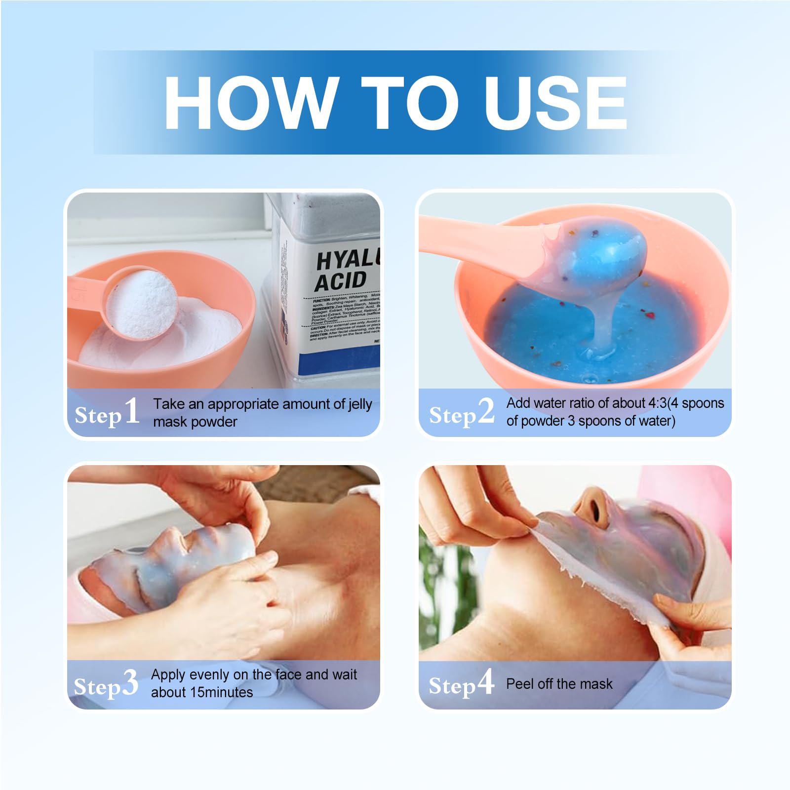 Angeland applied on face showing smooth coverage and non-drip benefit
