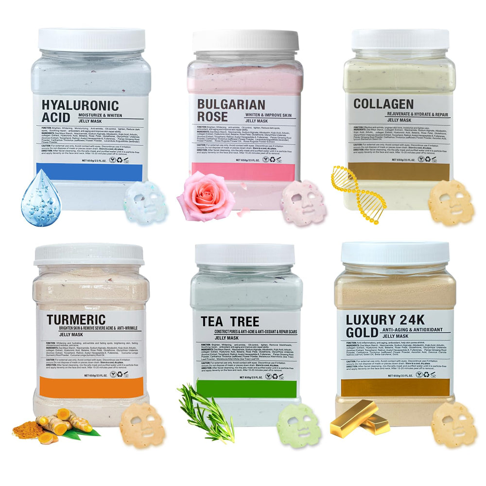 Angeland front packaging showing professional jelly mask and clear labeling benefits