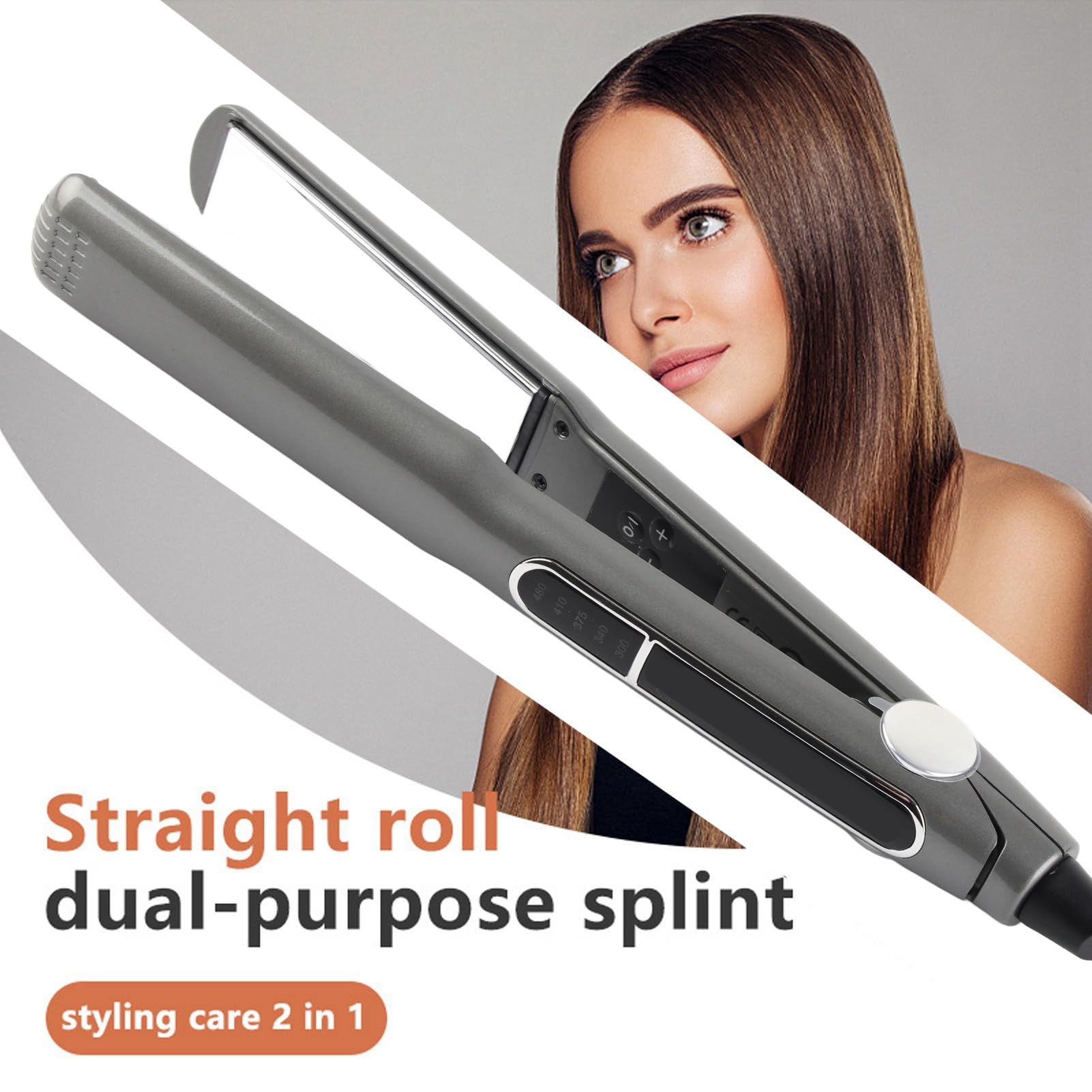ANGGREK styling tool on bathroom counter showing ready-to-use convenience