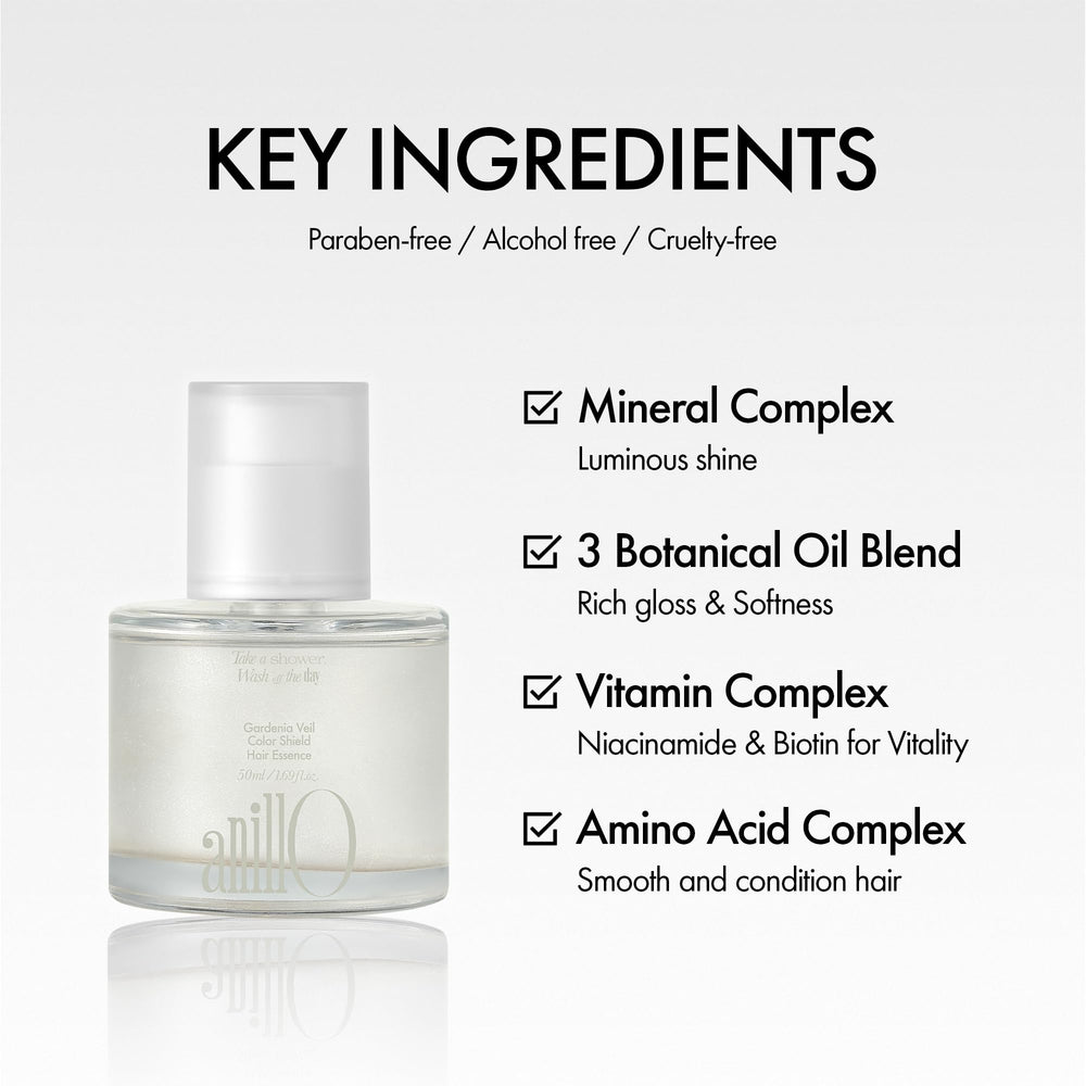 ANILLO serum texture close-up highlighting lightweight feel